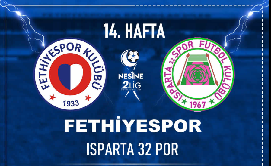 Fethiyespor – Isparta 32 Spor Maçı Öğretmen ve Öğrencilere Ücretsiz!