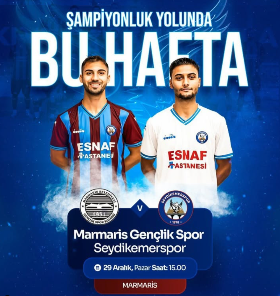  Seydikemerspor Şampiyonluk yolunda bu hafta!