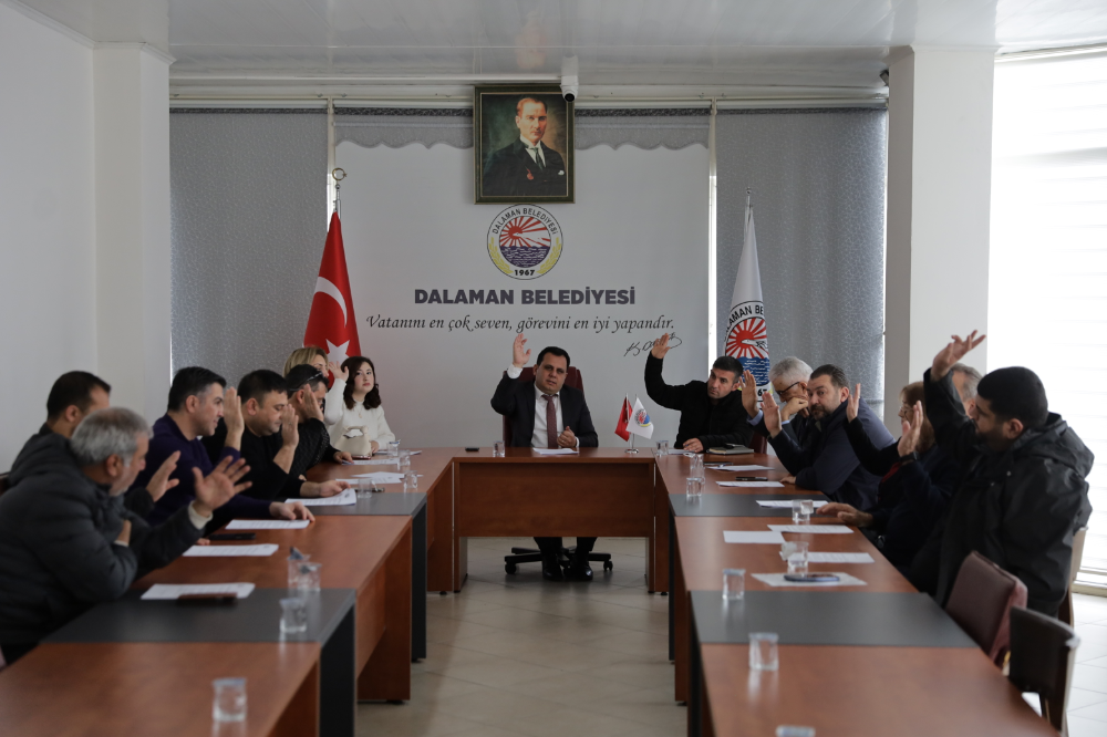 Dalaman Belediyesi Olağanüstü Meclis Toplantısı Yapıldı