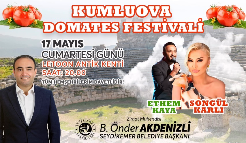 BAŞKAN AKDENİZLİ’DEN DOMATES FERSTİVALİNE DAVET