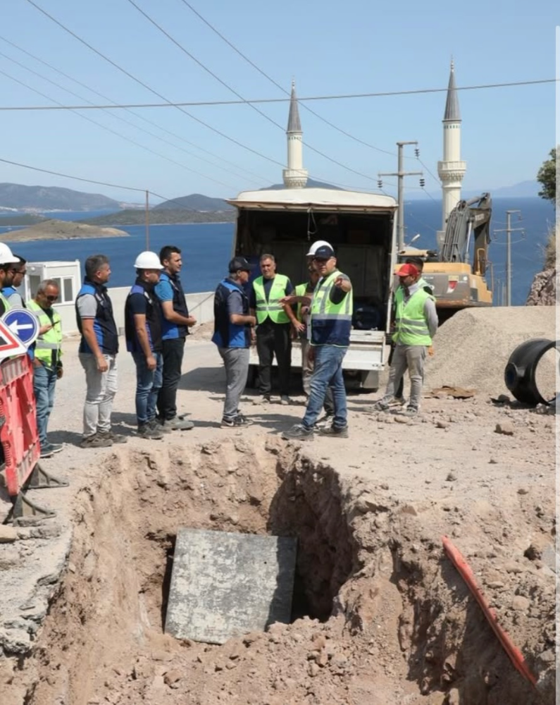 Bodrum’da Altyapı Sorunlarına Kalıcı Çözüm: 3.200 Metrelik Hattın Yenilemesi Tamamlandı