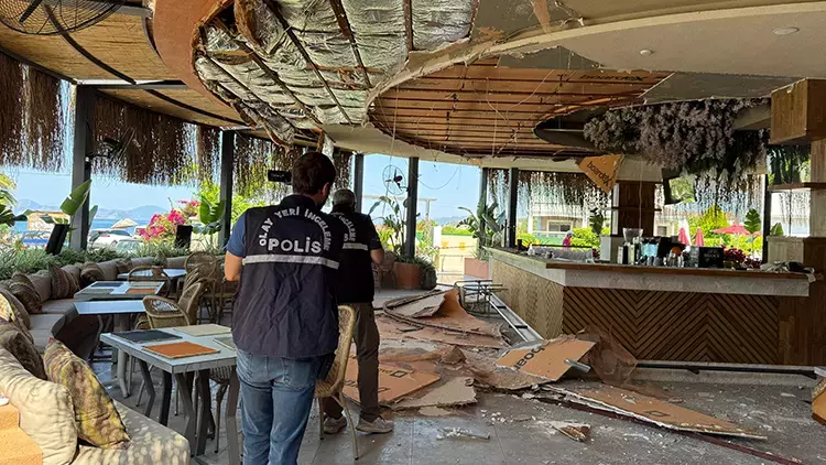 Fethiye’de Restoranda Tavan Çöktü: Beş Yabancı Turist Yaralandı