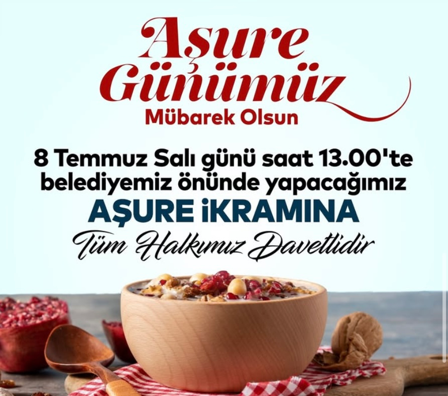Fethiye Belediyesi’nden Aşure Günü Etkinliği